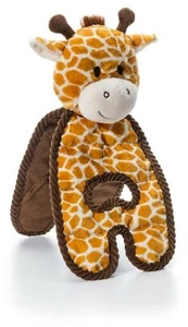 Charming Pet Products Cuddle Tugs Giraffe Dog Toy Brown, 18.5 in - Picture 1 of 1