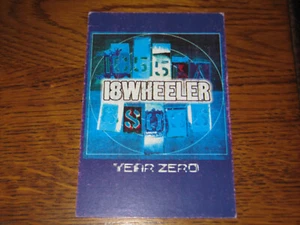 18 WHEELER - YEAR ZERO - CREATION RECORDS - PROMO POSTCARD - Picture 1 of 2