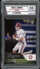 2021 Panini Chronicles Draft Picks Prestige Mac Jones MGS GRADED 10 #87 RC 🔥