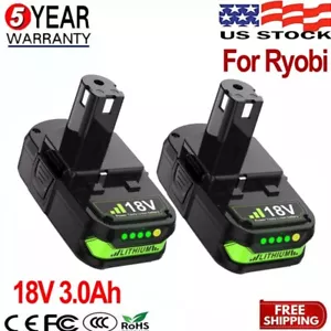 3.5Ah P103 Battery For RYOBI P108 18V One Plus High Capacity Lithium-ion Battery - Picture 1 of 22