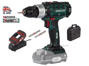 New Parkside 20v Cordless Drill With Led Work light, Li-ion Battery & Charger  - Picture 1 of 5