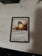 1 LP Yomiji, Who Bars the Way White Betrayers of Kamigawa Mtg real pic fast ship