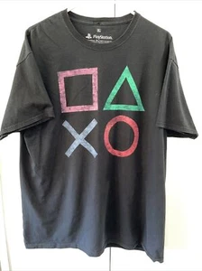 Play Station Ripple Junction Sony Entertainment Black T shirt XL - Picture 1 of 7