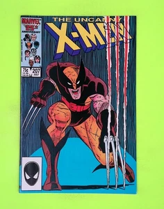 Uncanny X-Men #207 Vol. 1 fumetto Marvel Comics 1986 grado superiore RY13-173 - Foto 1 di 2