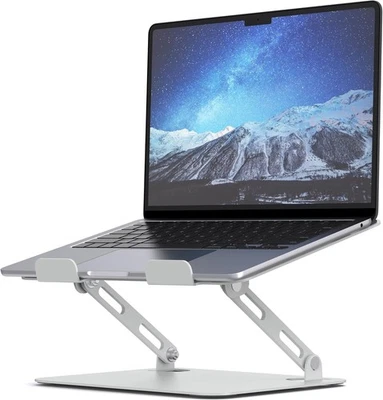 Soundance Heavy Base Laptop Stand Adjustable Ergonomic Foldable Riser - NEW - Image 1 of 2