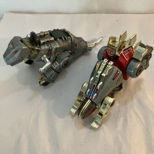 2 Stück GI Gobots Dinobot Transformers Grimlock & Snarl 1984 - Bild 1 von 15