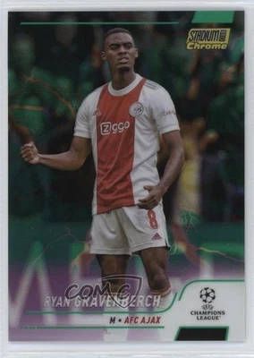 2021-22 Topps Stadium Club Chrome UCL /125 Ryan Gravenberch #86 - Image 1 of 2