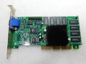 JATON 3DFORCE NVIDIA RIVA TNT2 VANTA 16MB AGP VGA VIDEO GRAPHICS CARD ADAPTER - Picture 1 of 3