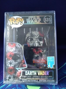 Funko Pop Darth Vader Empire 535 Art Series Special Edition Plastic Hardstack... - Bild 1 von 3