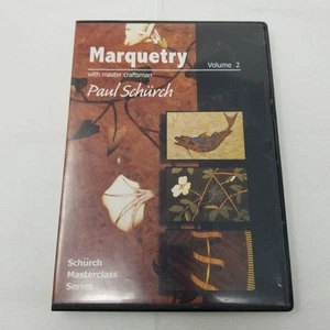 Marquetry Volume 2 with Master Craftsman Paul Schurch DVD Woodworking - Picture 1 of 4