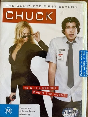 CHUCK - Season 1 4 x DVD Set BRAND NEW! Complete Series One - image 1 of 2