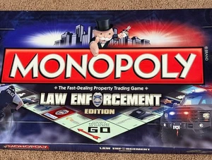 Monopoly LAW ENFORCEMENT Edition gioco da tavolo 2010 tutti i pezzi inclusi - Foto 1 di 8