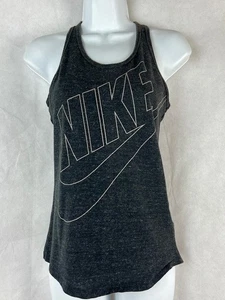 Nike Dri-Fit Jugend Mädchen meliert schwarz und grau Tank Top XL - Bild 1 von 2