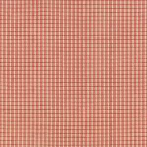 MODA FABRIC AUTUMN LILY BLACKBIRD DESIGNS CHECK PLAID RED 100% COTTON FAT 1/4 - Picture 1 of 1