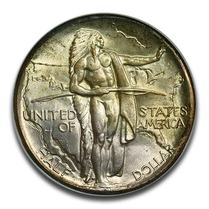 1926 Oregon Trail Memorial Half Dollar MS-65 NGC - Picture 1 of 2