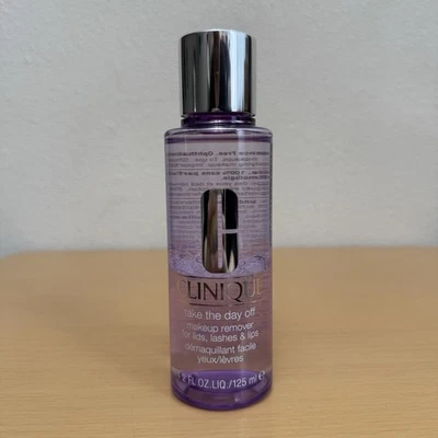 Desmaquillante Clinique Take The Day Off para párpados, pestañas y labios 4,2 oz/125 ml NUEVO Foto 1 de 3
