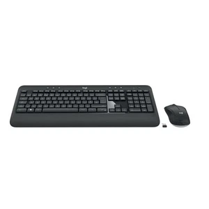 Tastatur mit Drahtloser Maus Logitech MK540 Qwerty UK Weiß Schwarz Schwarz/We - Bild 1 von 1