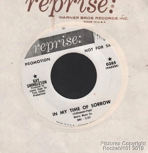 Hear 1965 Gay Shingleton / Jimmy Page Rel Folk Rock DJ 45 - In My Time of Sorrow - Bild 1 von 1