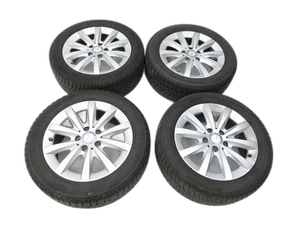 4x Kompletträder Alu Ganzjahresreifen 205/55R16 5X112 4.78-6.92mm für W176 A180 - Bild 1 von 12