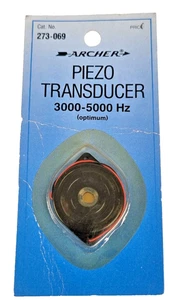 Radio Shack Archer Piezo Transducer 3k-5kHz - 273-069 - 30V - NOS - Bild 1 von 4