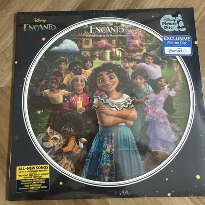 Encanto Disney Vinyl Picture Disc Walmart Exclusive Sealed Lin Manuel Miranda - Image 1 of 4