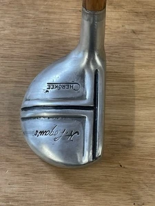 Hickory Golf Club Rare Logan’s Cherokee Alloy Large Head Mallet Putter 35in Long - Picture 1 of 14