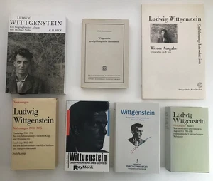 KONVOLUT VON 7 BÄNDEN von und zu LUDWIG WITTGENSTEIN. Wittgenstein, Ludwig, - Picture 1 of 1