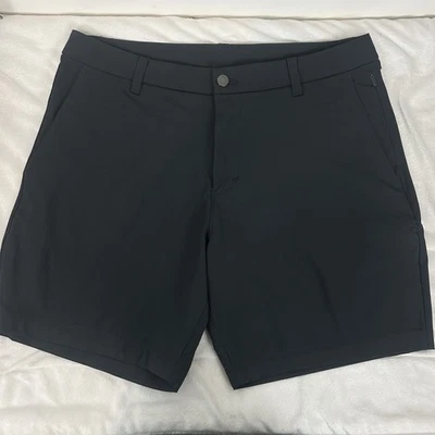 Lululemon Size 36 Commission Classic-Fit Short 7" *Warpstreme Obsidian Grey Golf - Image 1 of 4