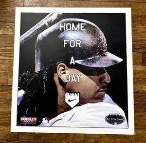 MANNY RAMIREZ 2008 All Star Game NYC SUBWAY POSTER RARE Boston Red Sox - Picture 1 of 1