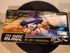 Blade MSR Helicopter RC E-Flite : Blue  RTF - Picture 1 of 4