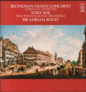 CFP4409 Josef Suk / Sir Adrian Boult / New Philharmonia Orchestra Beethoven - Picture 1 of 4