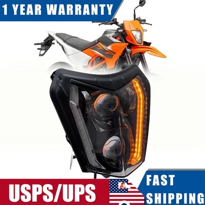 Farol de LED DRL seta para 2014-2019KTM SX SXF 125/2019-2022KTM SMC R 690 - Imagem 1 de 4