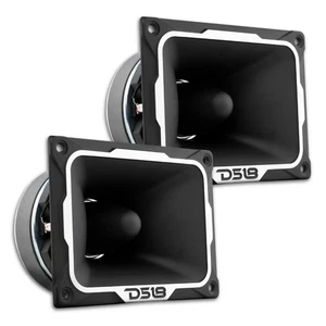 2x DS18 Black Bullet Super Tweeter - PRO-TWX5 250w Rms 4-ohm Loud Speaker Horn - Picture 1 of 7