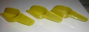 Tupperware Nährmittelschaufeln - 3 Stück - II. Wahl - NEU - Bild 1 von 2