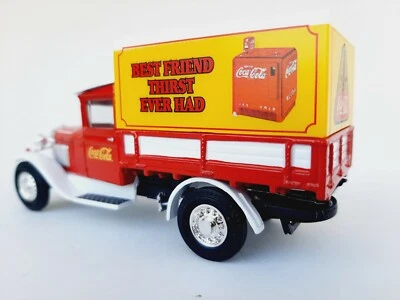 1/50 1/48 o scale matchbox YYM96507 (actual 1/46) 1932 FORD AA COCA COLA truck - Image 1 of 4