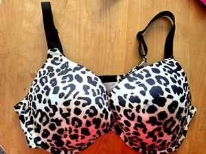 Women Bra 42DD Underwire Leopard - Picture 1 of 2