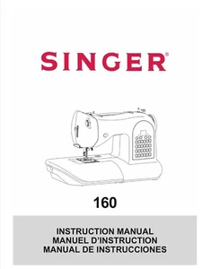 Singer 160 Sewing Machine Instructions User Manual Guide Bound - Picture 1 of 4