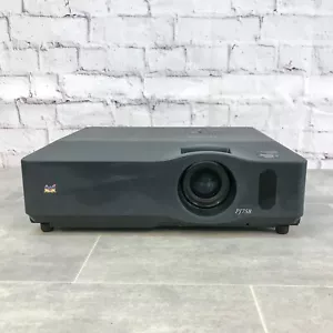 ViewSonic PJ758 3LCD XGA Portable Projector 2200 ANSI Lumens - 4229 Hours Used - Picture 1 of 7