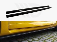 Side Skirts Diffusers Maxton Design Gloss Black ABS For Renault Megane 3 RS