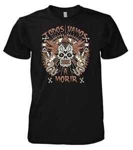 SKULL - Todos Vamos A Morir - T-Shirt - Größe Size XXXL 3XL - Neu - Skull & Fun - Bild 1 von 1