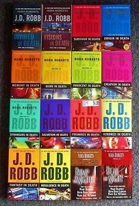 Lot de 16 J.D. Robb Paperback Books In Death Series Eve Dallas FREESHIP