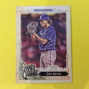 2017 Topps Gypsy Queen #86 Chris Archer Tampa Bay Rays - Picture 1 of 2