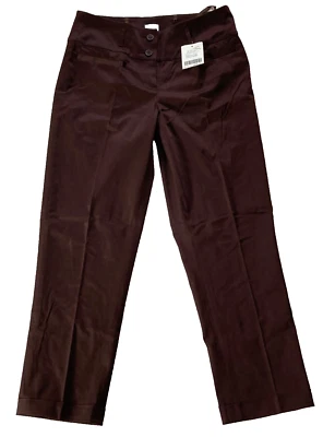 ALBA MODA  7/8-Hose Gr. 34 braun Bundfalte edel neu mit Etikett - Bild 1 von 4