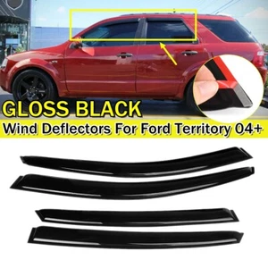 4pcs Weather Shields / Visors / Wind Deflectors Fit For Ford Territory 2004~2019 - Picture 1 of 13