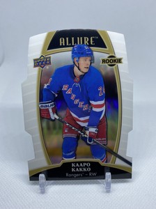 2019-20 UD Upper Deck Allure Kaapo Kakko #99 RC Rookie WHITE RAINBOW NY Rangers