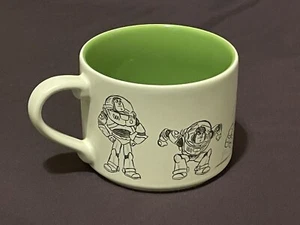 Disney | Toy Story | Buzz Lightyear | Jumping Sketch | Green | 14 oz Coffee Mug - Picture 1 of 4