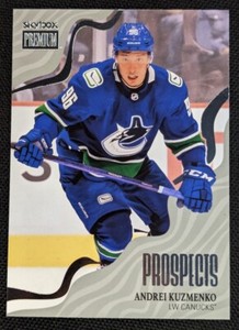 Andrei Kuzmenko RC 2022-23 Skybox Metal Universe Premium Prospects #PP-50