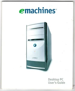 emachines Desktop PC User's Guide - 2005 - 8510527 - Good - Photo 1/1