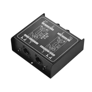 Passive DI-Box Direct Box Signal for Electric Guitar Bass Live - Picture 1 of 8
