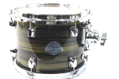 Ddrum Dominion Birch 10 x 8 Rack Tom Tambor - Oliva Cepillada Metálica NUEVO #R5206 Foto 1 de 4